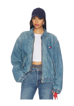 Tommy Jeans Essential Padded Jacket in Blue. Size L. Also in M, S, XL/1X.