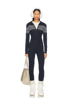 We Norwegians Signature Jumpsuit in Navy. Size M. Also in XS, L.