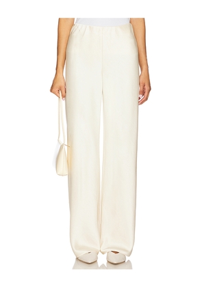 Vince Fluid Bias Pant in Cream. Size M. Also in XL.