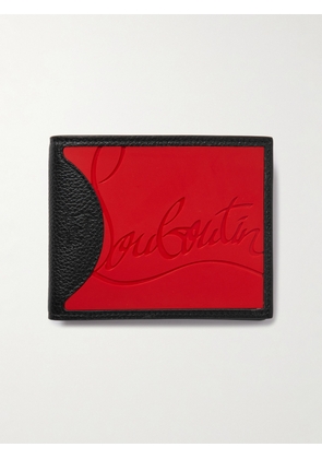Christian Louboutin - Logo-Debossed Leather and PU Billfold Wallet - Men - Red