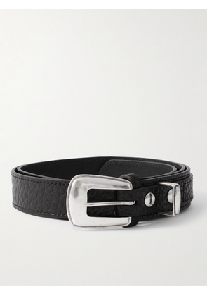 LEMAIRE - 3cm Full-Grain Leather Belt - Men - Black - EU 75
