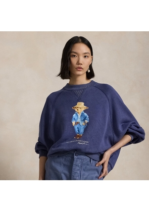 Polo Bear Oversize Fleece Crewneck