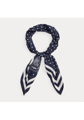 Crest Polka-Dot Silk Neckerchief