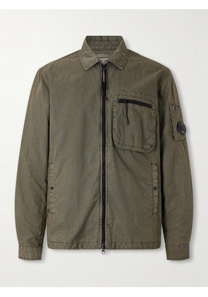 C.P. Company - Panama-R Overshirt - Men - Green - S