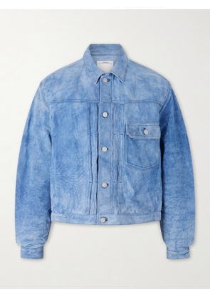Visvim - 102X Cropped Leather Jacket - Men - Blue - 1