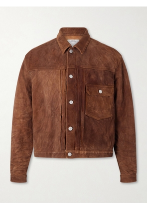 Visvim - 102X Cropped Leather Jacket - Men - Brown - 2