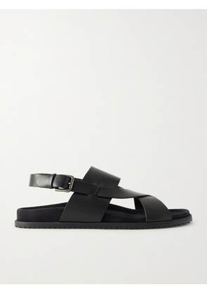 Dolce&Gabbana - Buckled Leather Sandals - Men - Black - EU 40