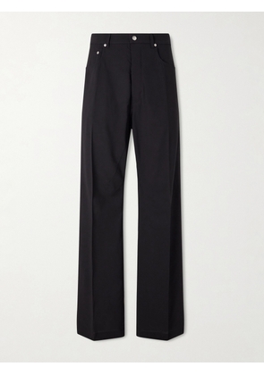 Rick Owens - Geth Straight-Leg Virgin Wool Trousers - Men - Black - UK/US 28