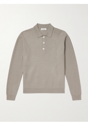 FRAME - Wool Polo Sweater - Men - Gray - S
