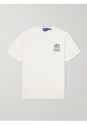 Polo Ralph Lauren - Logo-Print Cotton-Jersey T-Shirt - Men - White - XS
