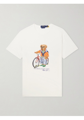 Polo Ralph Lauren - Logo-Print Cotton-Jersey T-Shirt - Men - White - XS