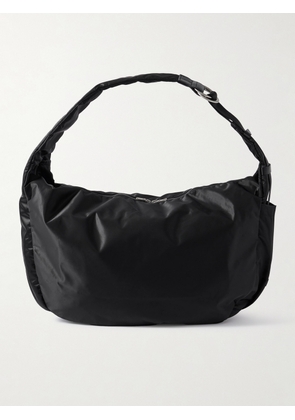 Master-Piece - Ark Leather-Trimmed Nylon Shoulder Bag - Men - Black