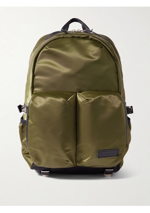 Master-Piece - Lightning CORDURA®-Trimmed Nylon-Twill Backpack - Men - Green