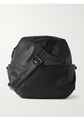 Master-Piece - Cocoon Leather-Trimmed Recycled Nylon Weekend Bag - Men - Black
