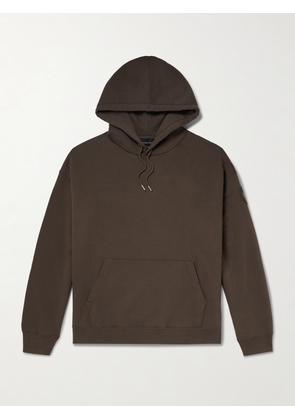 Canada Goose - Rove Logo-Appliquéd Cotton-Jersey Hoodie - Men - Brown - S