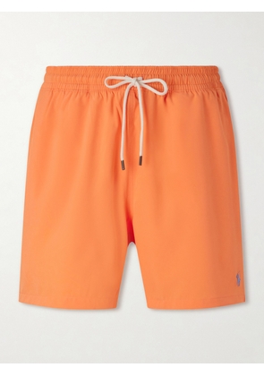 Polo Ralph Lauren - Traveler Straight-Leg Mid-Length Recycled Swim Shorts - Men - Orange - S