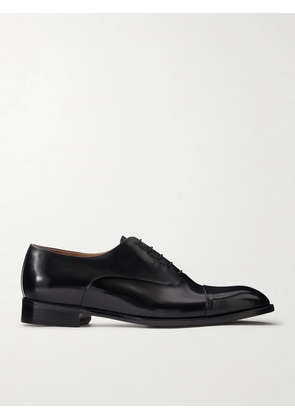 Mr P. - Leather Oxford Shoes - Men - Black - UK 7