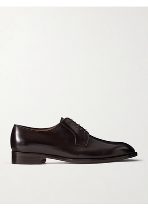 Mr P. - Leather Derby Shoes - Men - Brown - UK 7