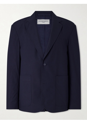 Officine Générale - Cyril Organic Cotton-Poplin Suit Jacket - Men - Blue - IT 44
