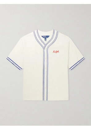 Polo Ralph Lauren - Logo-Embroidered Printed Cotton Shirt - Men - Neutrals - XS