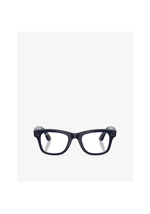 Ray-Ban Meta Rw4012 Wayfarer Square-Frame Injected Meta Ai Glasses