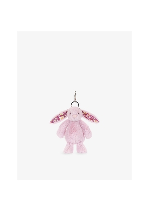 Womens Jellycat Thistlepop Blossom Bunny Soft Bag Charm 18cm