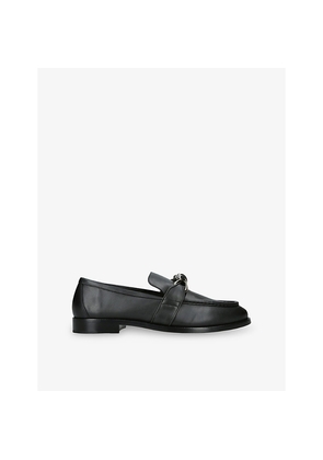 Mens Bottega Veneta Astaire Leather Loafers