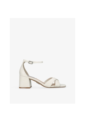 Womens Steve Madden Fergie 287 Heeled Faux-Leather Sandals