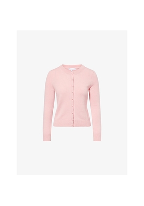 Womens Veronica Beard Daro Round-Neck Cashmere Cardigan