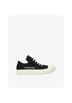 Mens Drkshdw Eyelet Canvas Trainers