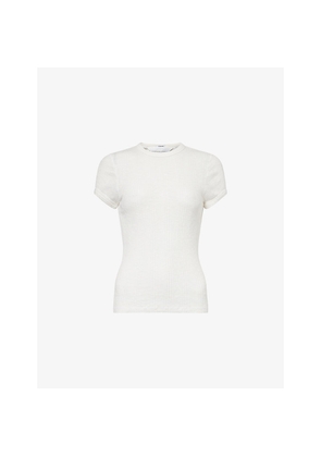 Womens Mother The Itty Bitty Ringer Cotton T-Shirt