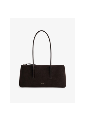 Womens Demellier Stockholm Suede Shoulder Bag