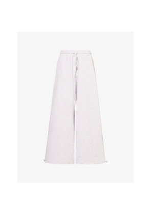 Womens 4th & Reckless Josie Drawstring-Hem Cotton Jogging Bottoms