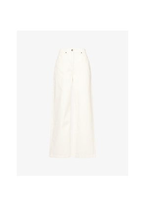 Womens 4th & Reckless Roman Straight-Leg Denim Jeans