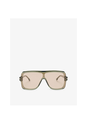 Victoria Beckham Rectangular Acetate Sunglasses