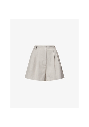 Womens Odd Muse Tailored High-Rise Woven Shorts