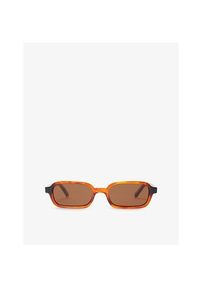 Womens Le Specs Pilferer Rectangular Ecozen Sunglasses