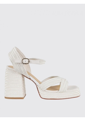 Heeled Sandal CASTAÑER Woman color White
