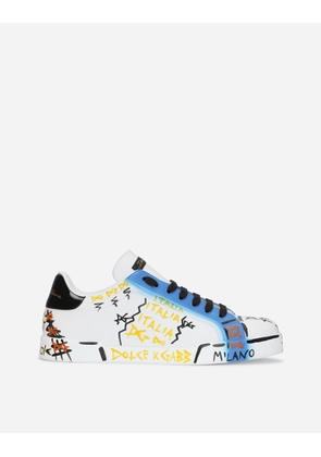 Dolce & Gabbana Limited Edition Portofino Sneakers - Woman Multicolor 39