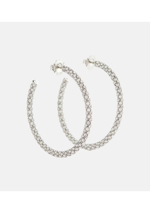 Amina Muaddi Cameron crystal-embellished earrings