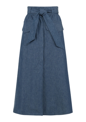 Martin Grant Cotton Midi Skirt - Moda Operandi