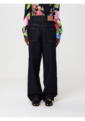 Jeans MOSCHINO COUTURE Woman color Denim