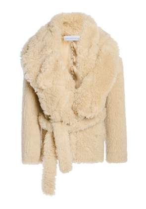 Stella McCartney Wool-Blend Teddy Jacket - Moda Operandi
