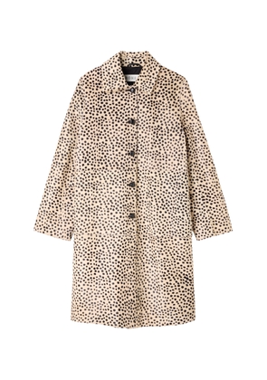 Róhe Cheetah Pony Hair Coat - Moda Operandi