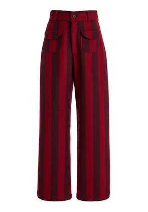 LA VESTE Jason Striped Wool Pants - Moda Operandi