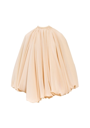 Yassmin Saleh Quietude Silk Mini Dress - Moda Operandi