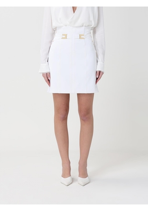 Skirt ELISABETTA FRANCHI Woman color Ivory
