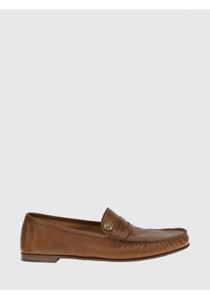 Loafers VERSACE Men color Brown