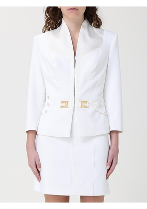 Jacket ELISABETTA FRANCHI Woman color Ivory