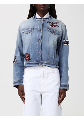 Jacket KARL LAGERFELD Woman color Denim